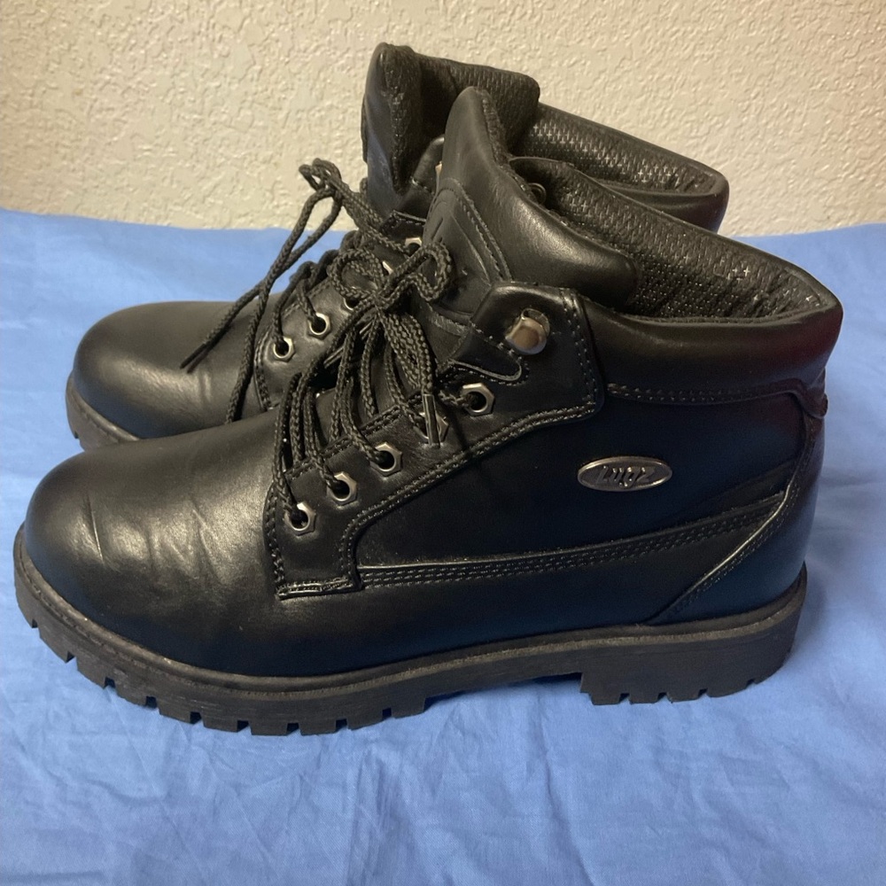 Women’s Lugz Black Boots Hiking Books Ankle Boots Size 8.5